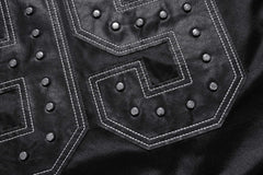 CapCabin Studded Varsity Long Sleeve Jersey