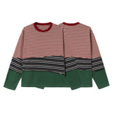 CapCabin Striped Long Sleeve Tee