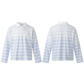 CapCabin Striped Long Sleeve Polo Shirt