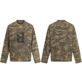 CapCabin Camo Graphic Long Sleeve Tee