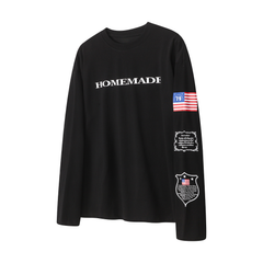 CapCabin Homemade Flag Graphic Long Sleeve Tee