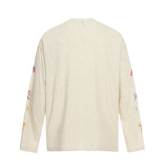 CapCabin Hand-Drawn Art Graphic Long Sleeve Tee