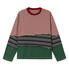 CapCabin Striped Long Sleeve Tee