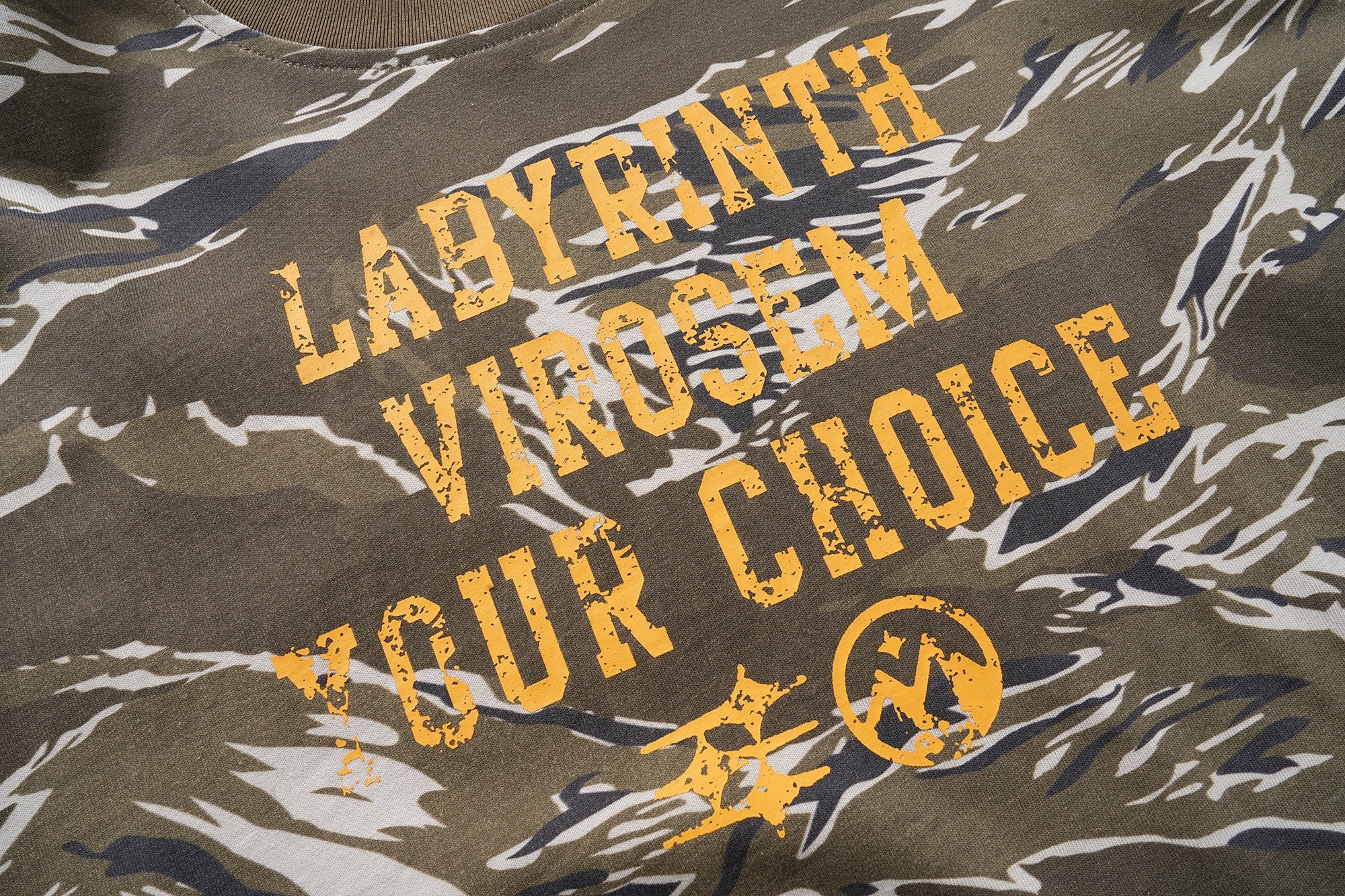 CapCabin Camo Layered Long Sleeve Tee*