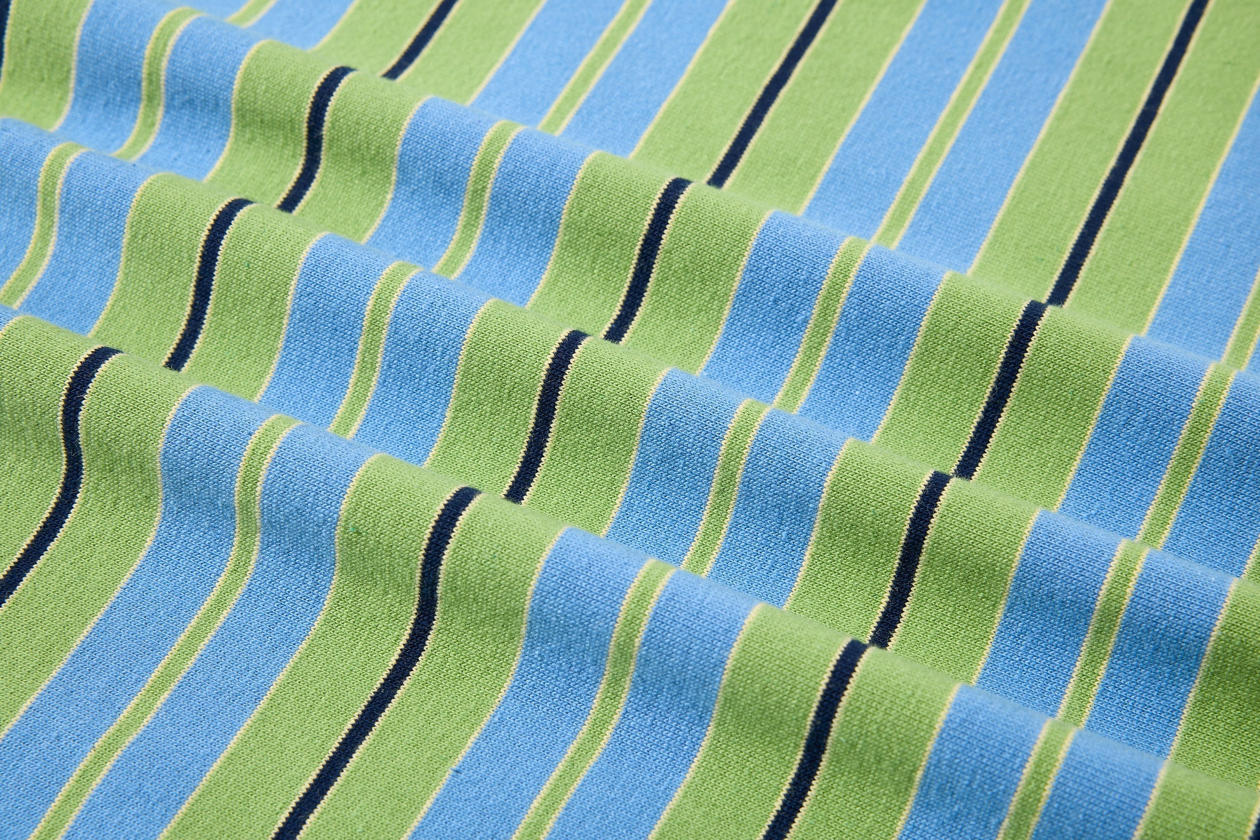 CapCabin Striped Graphic Layered Polo
