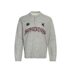 CapCabin Heraldic Henley Long Sleeve