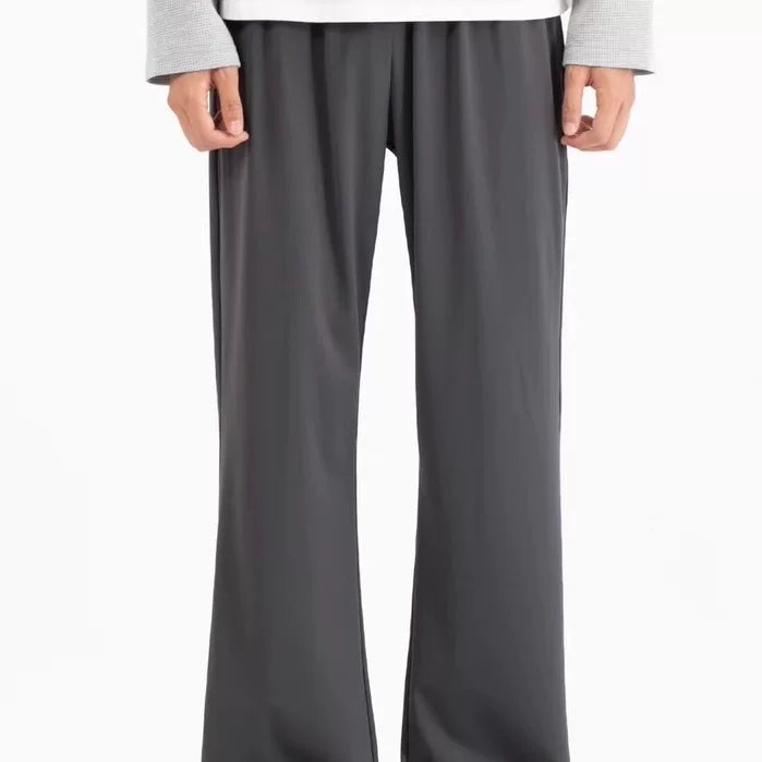 NOAH MARS Vintage Ice Fabric Quick Dry Flared Pants
