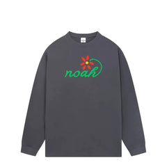 NOAH 2025 Loose Heavy Cotton Couple Long Sleeve Base T-shirt