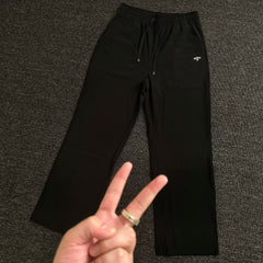 NOAH MARS Paper Touch Windproof Curved Pants Cross Embroidery