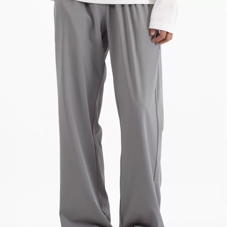 NOAH MARS Vintage Ice Fabric Quick Dry Flared Pants