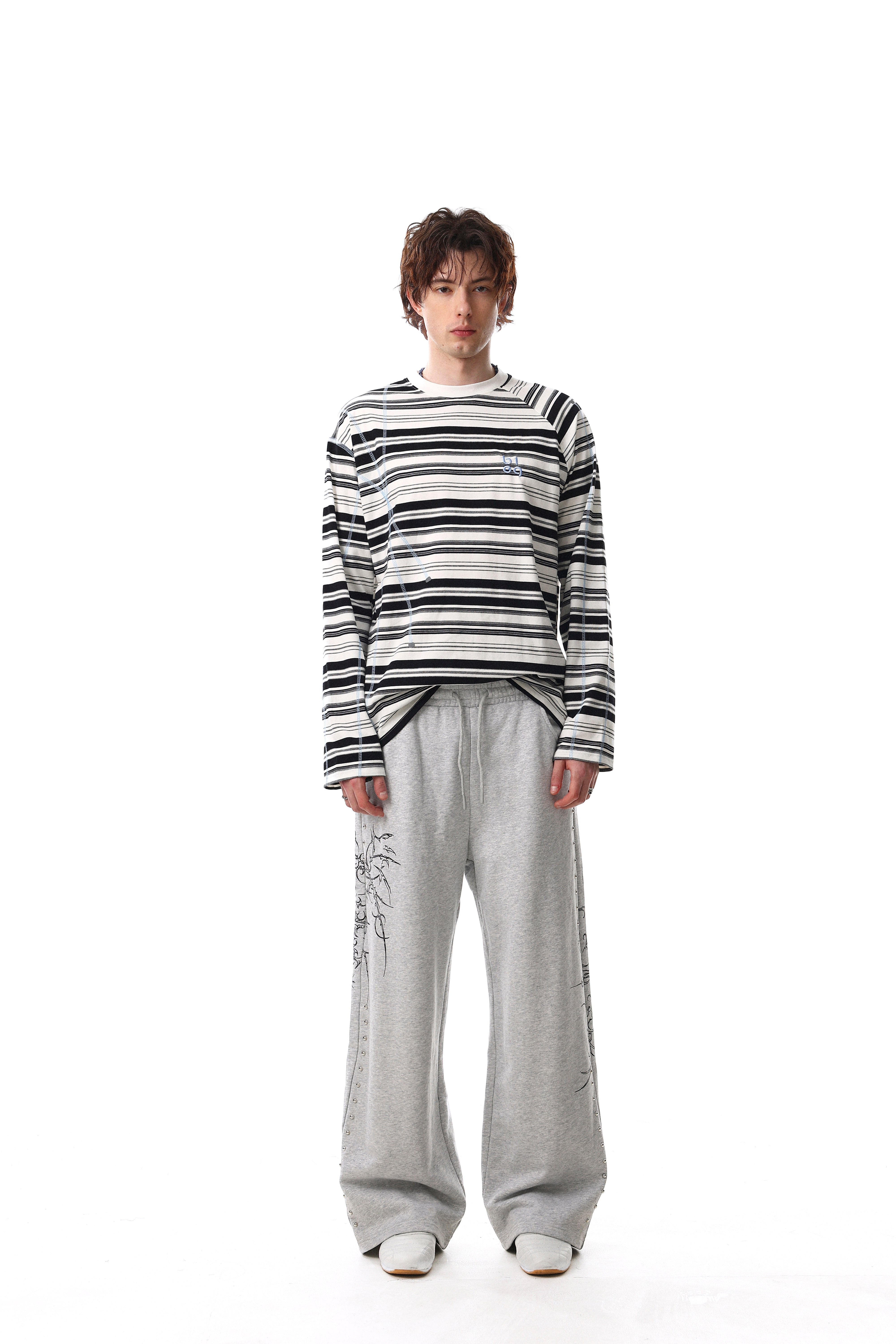 CapCabin Striped Long Sleeve Tee