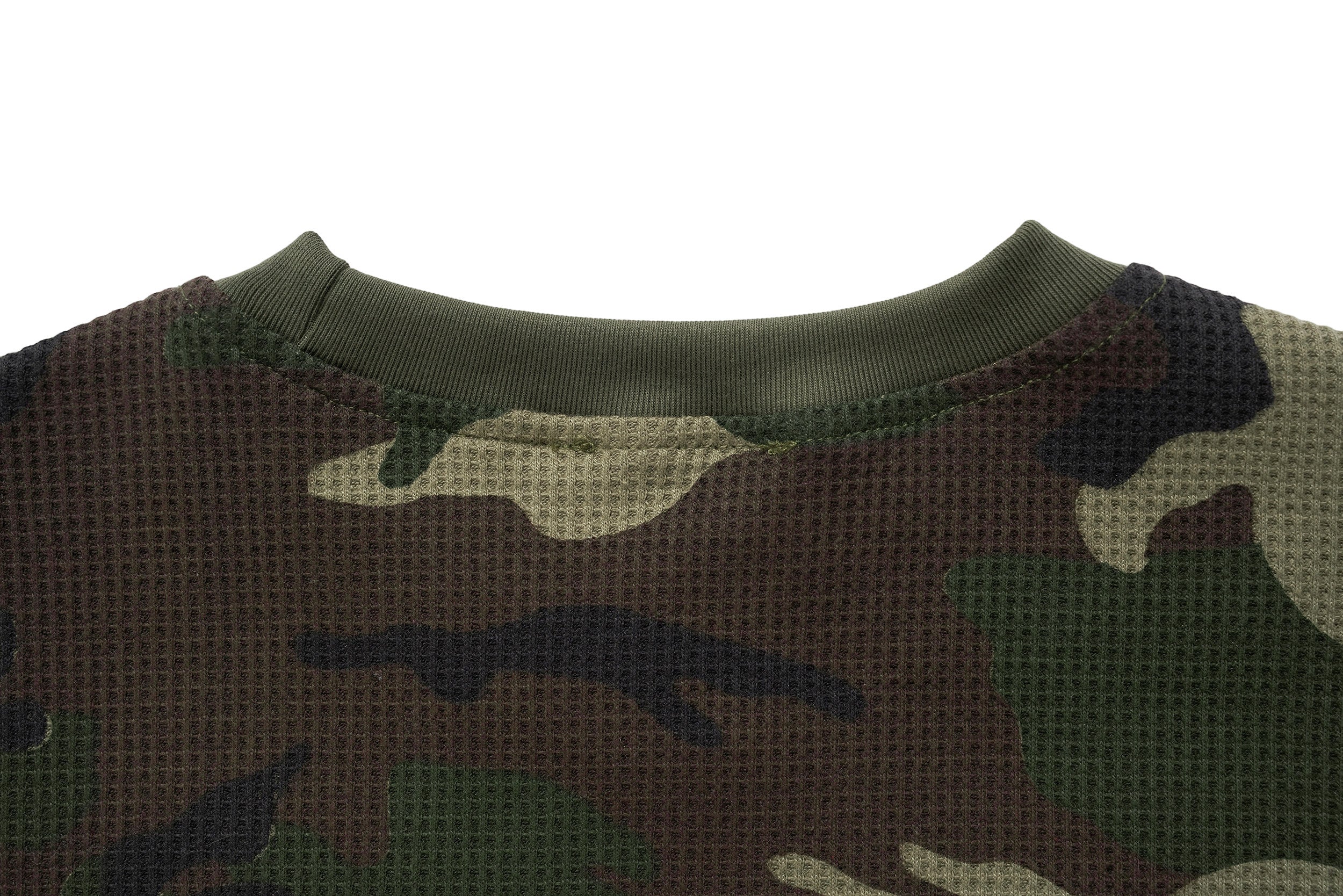 CapCabin Camo Text Graphic Longsleeve